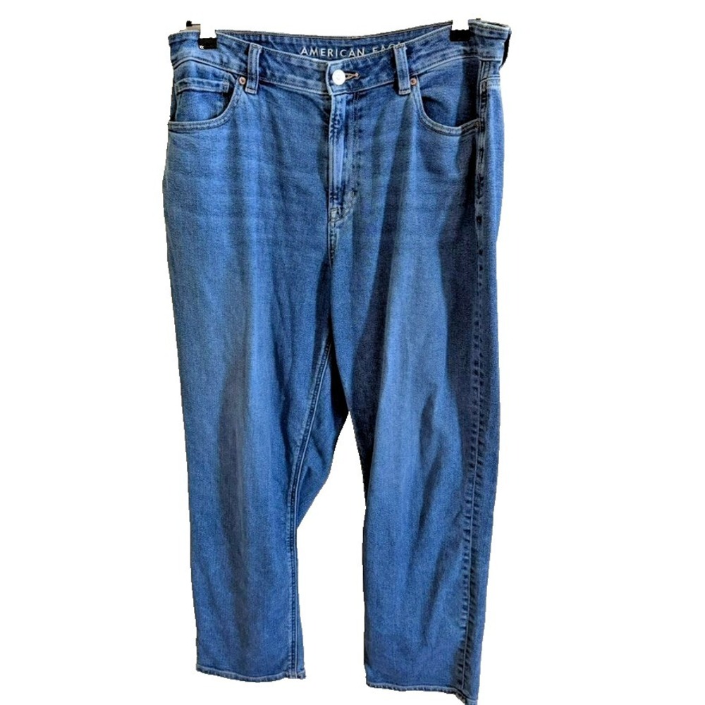 American Eagle Mom Jeans Sz 10 Classic Comfortable Stretch Festival Practical
